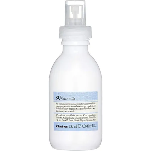 Несмываемое солнцезащитное молочко для всех типов волос Davines SU Hair Milk, 135 мл.