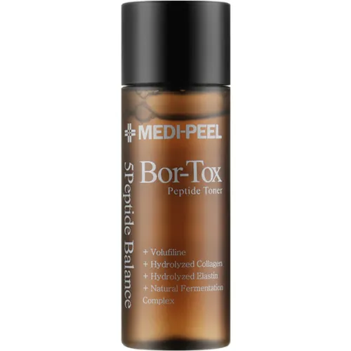 Антивіковий тонер для обличчя Medi Peel Bor-Tox 5 Peptide Toner з пептидним комплексом, 30 мл.