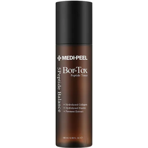 Антивіковий тонер для обличчя Medi Peel Bor-Tox 5 Peptide Toner з пептидним комплексом, 180 мл.