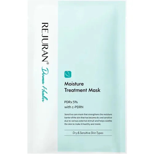 Зволожувальна тканинна маска для обличчя Rejuran Derma Healer Moisture Treatment Mask з c-PDRN, 23 мл.