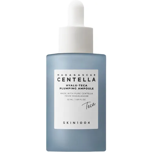 Ампульна сироватка для сяйва обличчя SKIN1004 Madagascar Centella Hyalu-Teca Plumping Ampoule з екстрактом центели та
