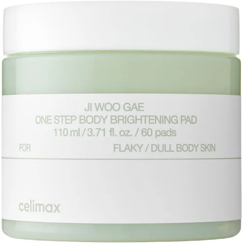 Освітлювальні пади для тіла Celimax Ji Woo Gae One Step Body Brightening Pad з глутатіоном та вітаміном C, 60 шт. (110 мл.)