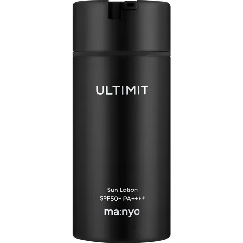 Чоловічий сонцезахисний лосьйон для обличчя Manyo Ultimit All-In-One Sun Lotion SPF50+ PA++++ з екстрактом центели та