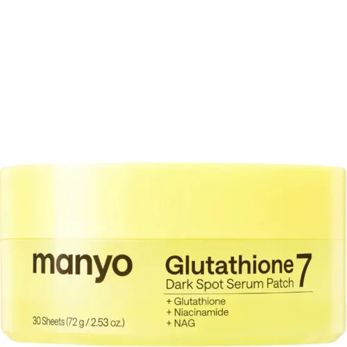 Освітлювальні точкові патчі для обличчя Manyo Glutathione 7 Dark Spot Serum Patch з глутатіоном та ніацинамідом, 30 шт.