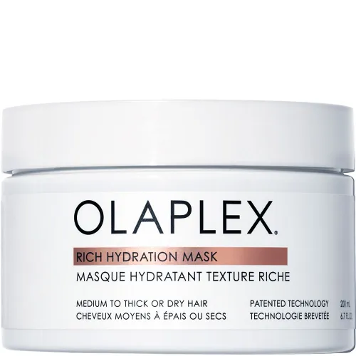 Зволожувальна маска для сухого та жорсткого волосся Olaplex Rich Hydration Mask з олією ши та авокадо, 200 мл.