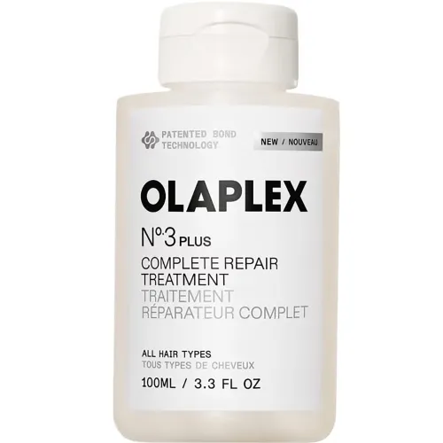 Відновлювальний засіб-маска для всіх типів волосся Olaplex 3 Plus Complete Repair Treatment з олією ши та авокадо, 100 мл.