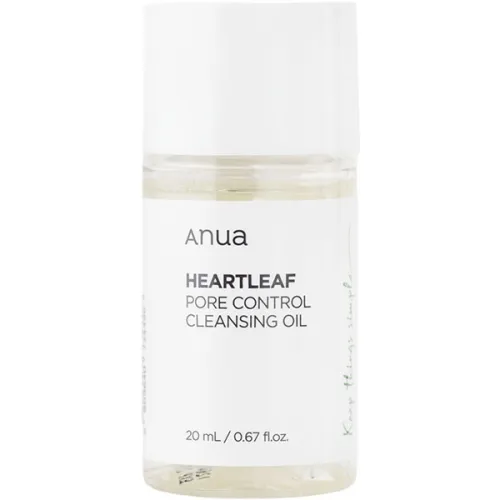 Очищающее масло для лица Anua Heartleaf Pore Control Cleansing Oil с экстрактом хауттюйнии, 20 мл.