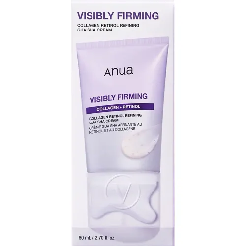 Антивіковий крем-масажер для шиї та декольте Anua Collagen Retinol Refining Gua Sha Cream, 80 мл. - вигляд 2