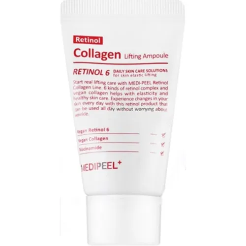 Антивозрастная ампульная лифтинг-сыворотка для лица Medi Peel Retinol Collagen Lifting Ampoule с ретинолом и коллагеном, 15