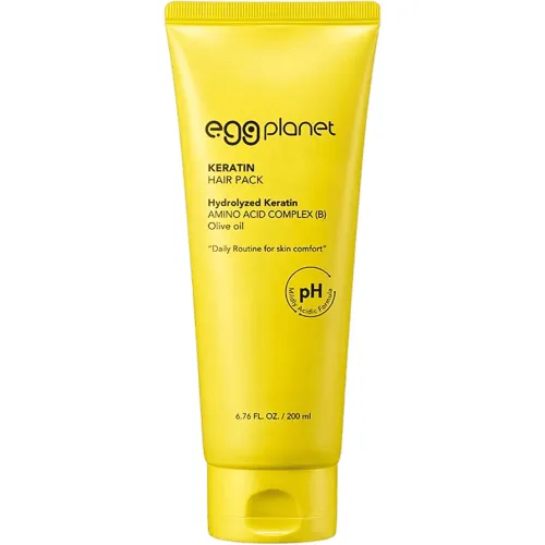 Восстанавливающая кератиновая маска для волос Daeng Gi Meo Ri Egg Planet Keratin Hair Pack, 200 мл.