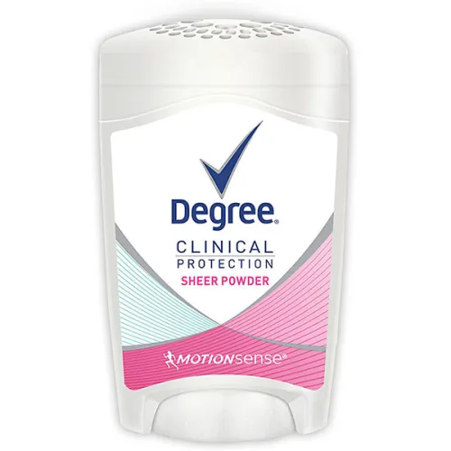 Антиперспірант для жінок «фрезія та цитрусові» Degree Clinical Protection Sheer Powder Antiperspirant, 48 г.
