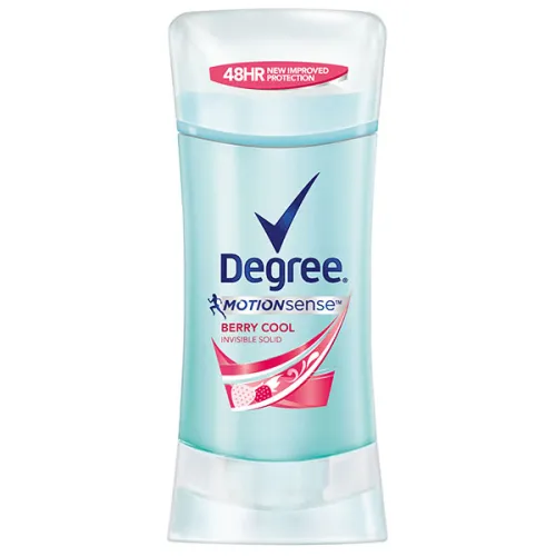 Антиперспірант для жінок «лісові ягоди» Degree MotionSense Invisible Solid Berry Cool Anti-perspirant, 74 г.