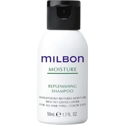 Зволожуючий шампунь для сухого та пошкодженого волосся Milbon Replenishing Shampoo, 50 мл.