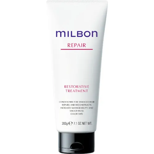 Восстанавливающий кондиционер для сильно поврежденных волос Milbon Restorative Treatment, 50 г. - вид 2
