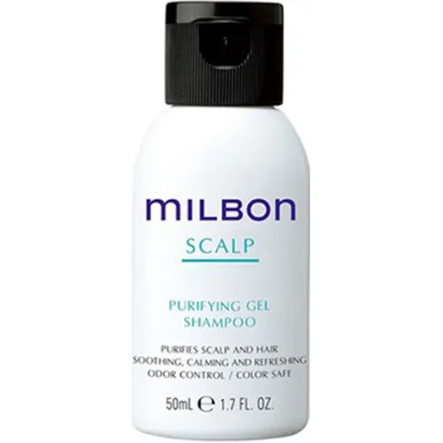 Очищаючий гель-шампунь для жирного волосся Milbon Purifying Gel Shampoo, 50 мл.