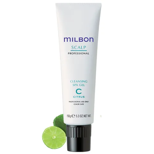Очищаючий спа гель для жирного волосся «цитрус» Milbon Cleansing Spa Gel C Citrus, 150 г.