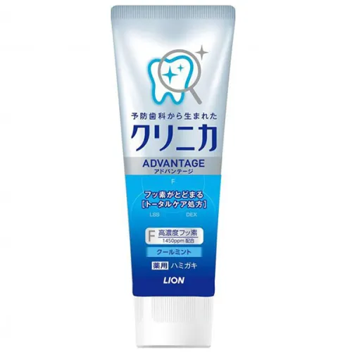 Зубная паста комплексного действия «мята» LION Clinica Advantage Soft Mint, 130 г.