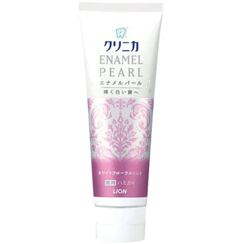 Отбеливающая зубная паста «цитрус и мята» LION Clinica Enamel Pearl, 130 г.