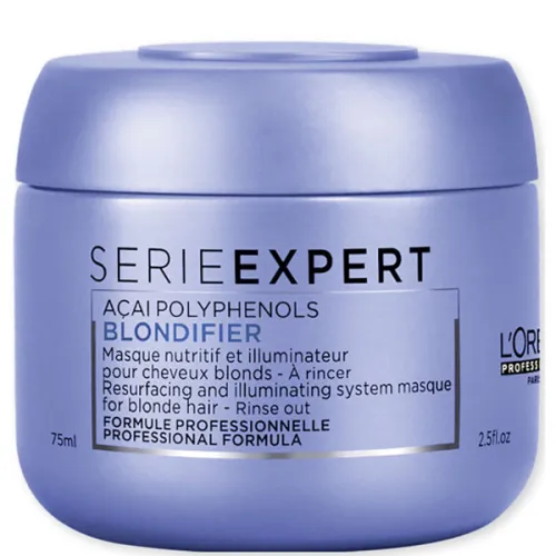 Восстанавливающая маска для волос окрашенных в оттенки блонд L’Oreal Professionnel Blondifier Masque, 75 мл.