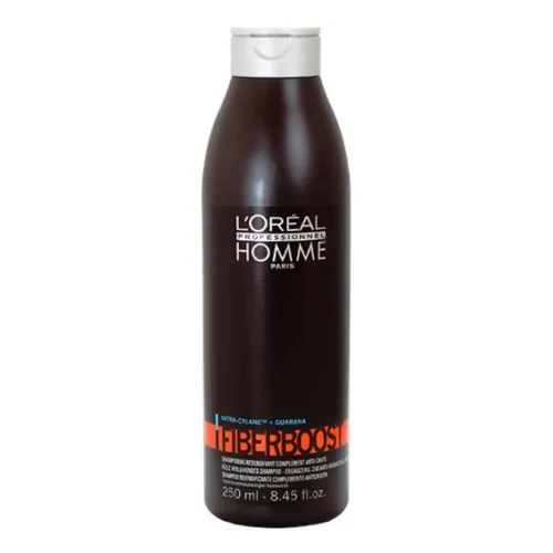 Мужской шампунь для укрепления волос L’Oreal Professionnel Homme Fiberboost Shampoo, 250 мл.