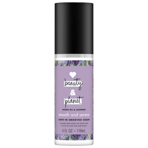 Несмываемый кондиционер-крем для волос «аргановое масло и лаванда» Love Beauty And Planet Smooth and Serene Leave In