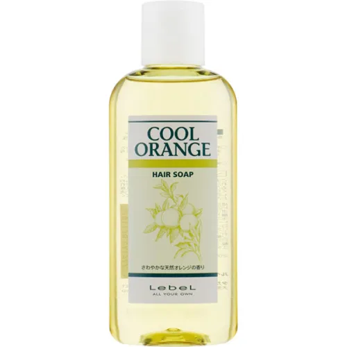 Шампунь для волосся та жирної шкіри голови Lebel Cool Orange Hair Soap, 200 мл.