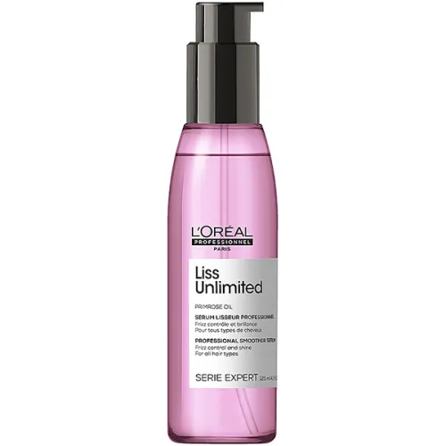 Термозащитное масло-сыворотка для непослушных и вьющихся волос L’Oreal Professionnel Serie Expert Liss Unlimited