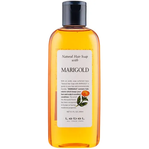 Шампунь для волосся «календула» Lebel Natural Hair Soap with Marigold, 240 мл.