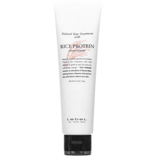 Органічна кондиціонуюча маска для волосся «рисовий протеїн» Lebel Natural Hair Treatment with Rice Protein, 140 г.