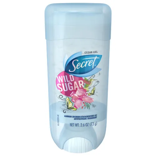Гелевий дезодорант-антиперспірант «цукор» Secret Wild Sugar Clear Gel Antiperspirant, 73 г.