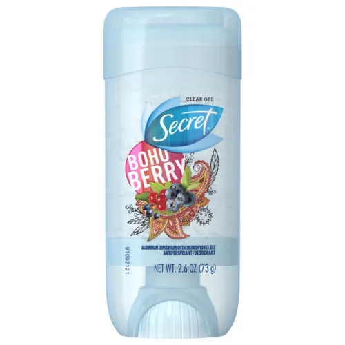 Гелевий дезодорант-антиперспірант «бохо» Secret Boho Berry Clear Gel Antiperspirant, 73 г.