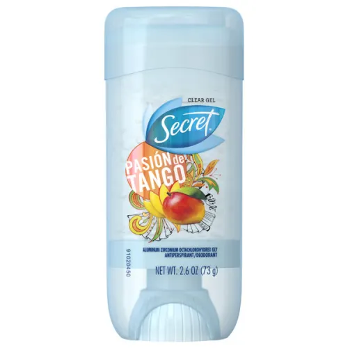 Гелевий дезодорант-антиперспірант «танго» Secret Pasion de Tango Clear Gel Antiperspirant, 73 г.