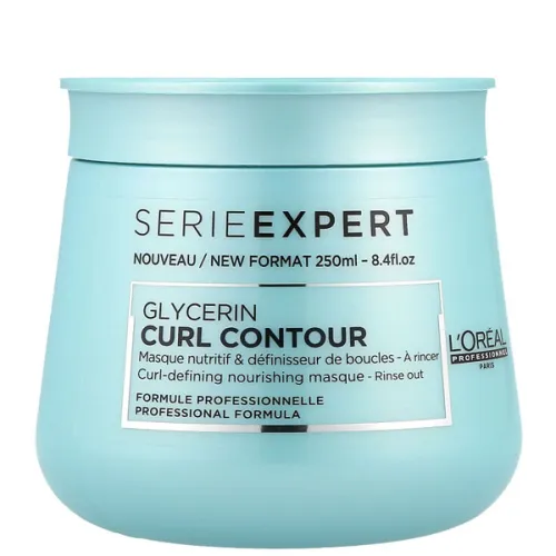 Живильна маска для блиску кучерявого волосся L’Oreal Professionnel Curl Contour Mask, 250 мл.