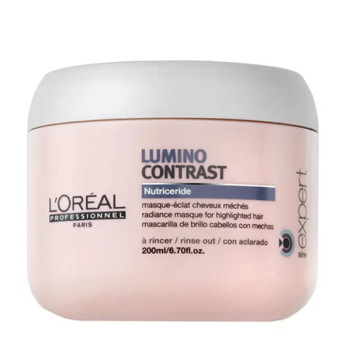 Маска-сяйво для мелірованого волосся L’Oreal Professionnel Lumino Contrast Mask, 200 мл.