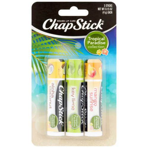 Набір бальзамів для губ ChapStick Tropical Paradise Collection Lip Balm