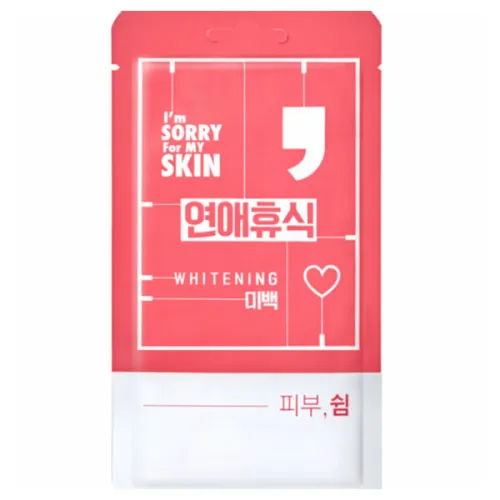 Тканевая маска для лица отбеливание кожи I’m Sorry For My Skin Whitening, 25 мл.