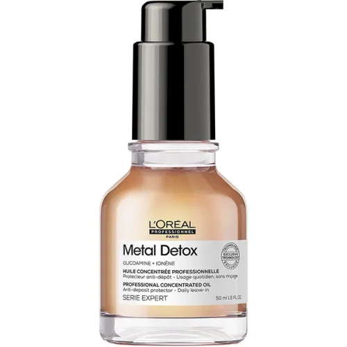 Олія для попередження металевих накопичень у волоссі L’Oreal Professionnel Serie Expert Metal Detox Oil, 50 мл.