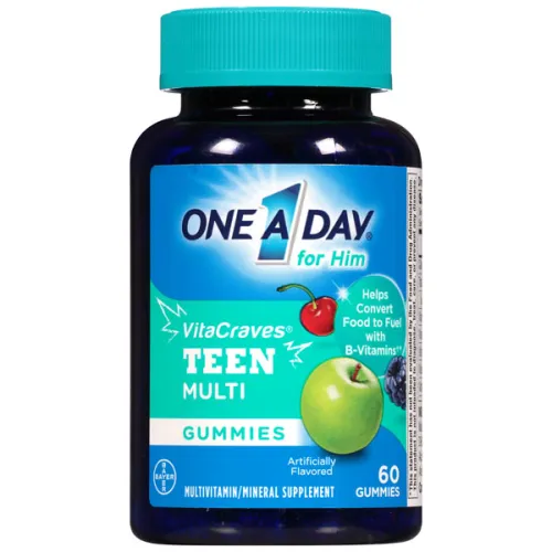 Мультивитаминный жевательный комплекс для подростков One A Day VitaCraves Teen For Him Multivitamin Gummies
