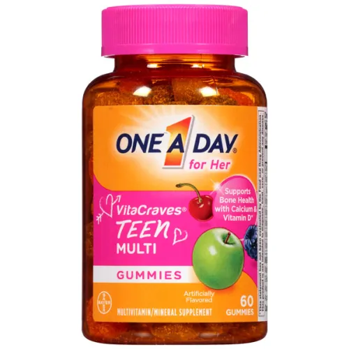 Мультивитаминный жевательный комплекс для подростков One A Day For Her VitaCraves Teen Multivitamin Gummies