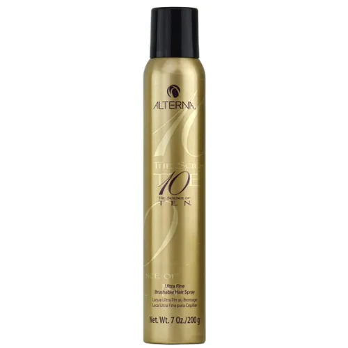 Лак для волосся Alterna 10 The Science Of Ten Ultra Fine Brushable Hair Spray, 200 мл.