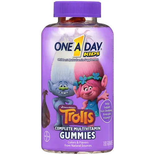Мультивитаминный жевательный комплекс для детей от 2 лет One A Day Kids Trolls Multivitamin Gummies