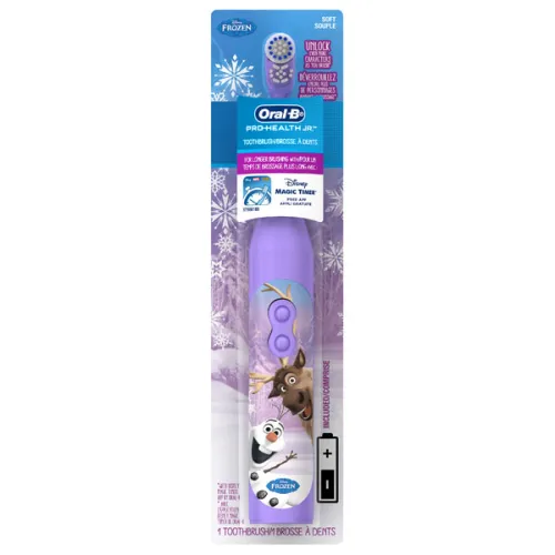 Детская электрическая зубная щетка «холодное сердце» Oral-B Pro-Health Stages JR. Frozen Battery Toothbrush