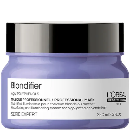 Відновлююча маска для волосся пофарбованого в кольори блонд L’Oreal Professionnel Serie Expert Blondifier Professional Mask