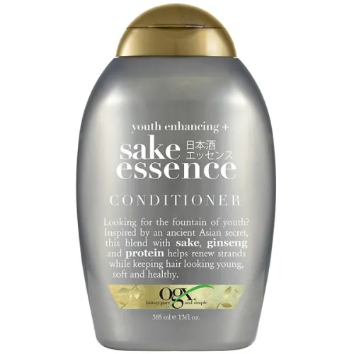 Кондиціонер для збереження молодості волосся OGX Sake Essence Conditioner, 385 мл.