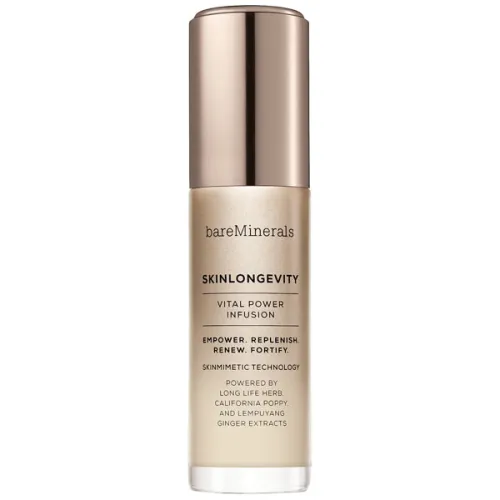 Антивікова сироватка для шкіри обличчя bareMinerals Skinlongevity Vital Power Infusion Serum, 50 мл.