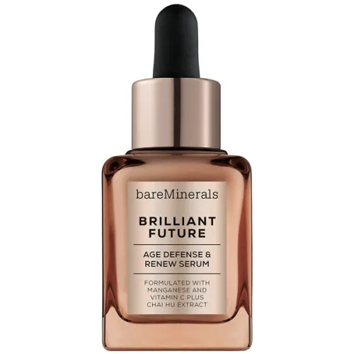 Антивікова і оновлююча сироватка для шкіри обличчя bareMinerals Brilliant Future Age Defense & Renew Serum, 30 мл.