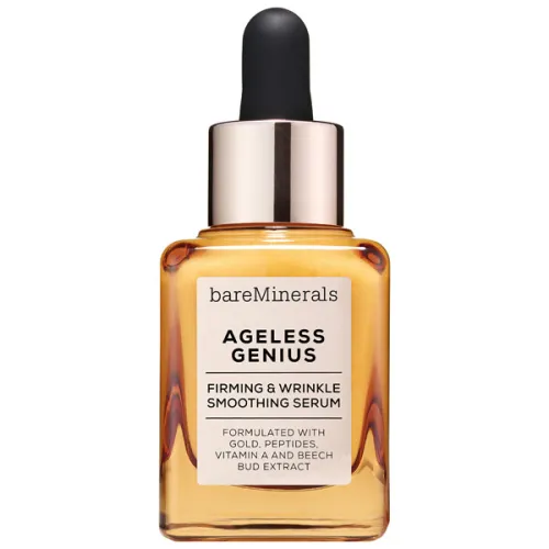 Зміцнююча і розгладжуюча сироватка проти зморшок bareMinerals Ageless Genius Firming & Wrinkle Smoothing Serum, 30 мл.