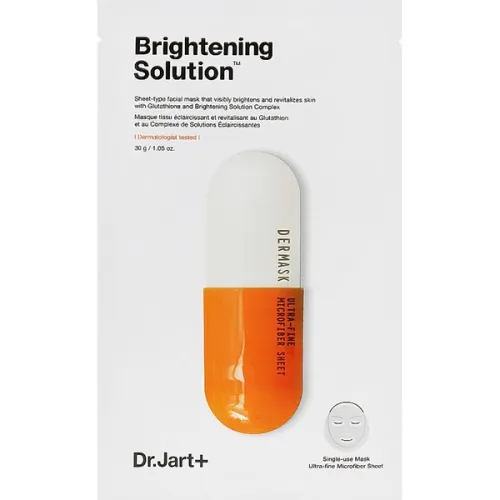 Осветляющая маска для лица Dr.Jart+ Dermask Micro Jet Brightening Solution, 30 г.