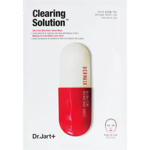 Очищающая маска для лица Dr.Jart+ Dermask Micro Jet Clearing Solution, 27 г.