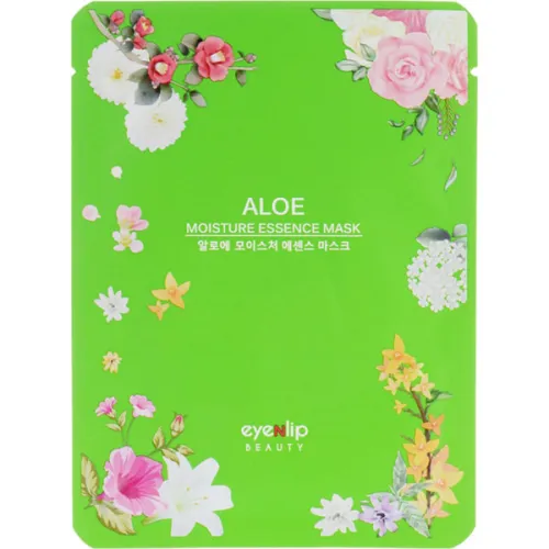 Зволожуюча тканинна маска для обличчя «алое» Eyenlip Moisture Essence Mask Aloe, 25 мл.